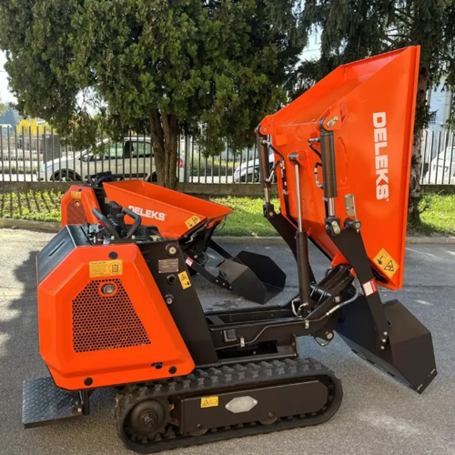 Dumper Agri. Lagartas c/Elevação + Bascula 13.5HP B&S Deleks